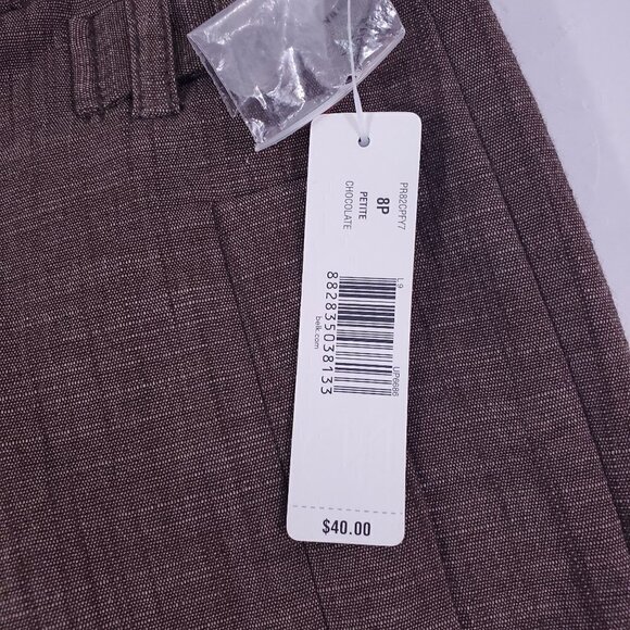 NEW Directions Career/Casual Cuffed Hem Capris 8P - Picture 6 of 12